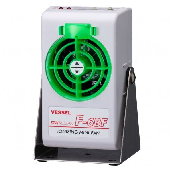 静電気除去ミニファン 微風 F-6BF 1個