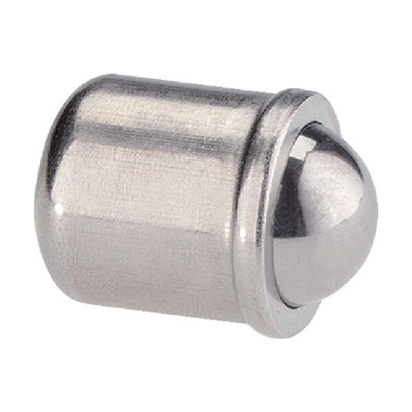 スプリングプランジャ ボール付 平滑タイプ ステンレス鋼