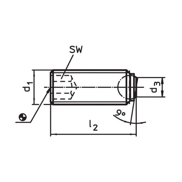 Tグリップ 止り穴付(メネジなし) 24512.0020 1点