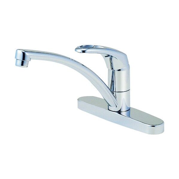 ツーホールシングル台付混合栓