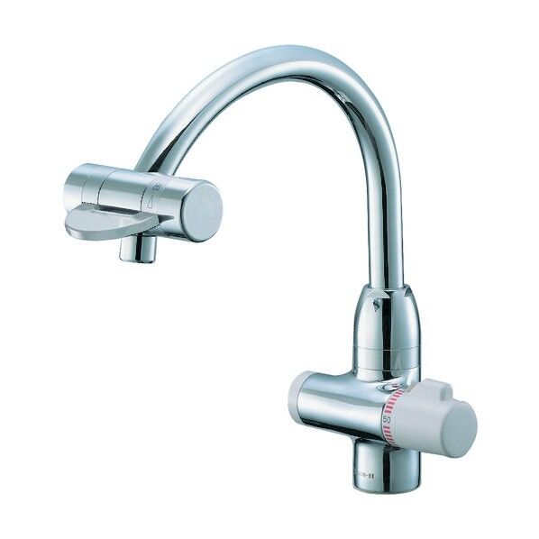 サーモワンホール混合栓(先止)