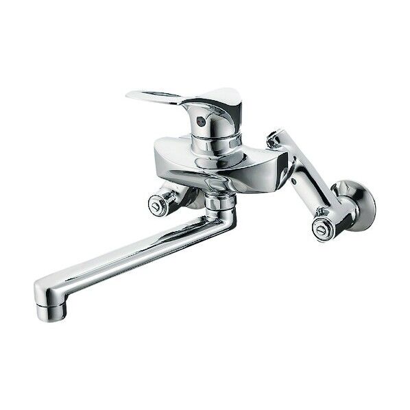 シングル混合栓 パイプの長さ190mm K1712-3U-13 1台