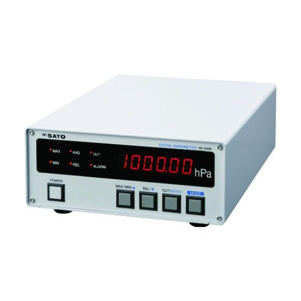 佐藤 デジタル気圧計 SK-500B (7630-00)