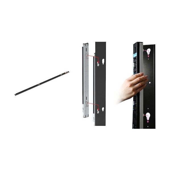 ペグ式コンセントバー100V15A12口 DZ-1001512P 1点