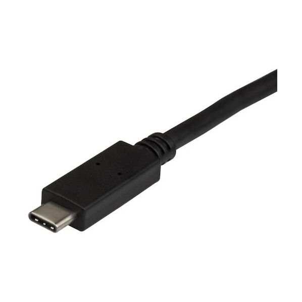 STARTEC.COM社 USBケーブル/A-C/50cm/USB 3.1 Gen2/10Gbps/オス・オス/BK USB31AC50CM 1本