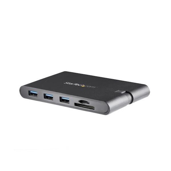 USBマルチハブ/USB-C/4K HDMI又はVGA/100W PD/3xUSB/LAN/SD DKT30CHVSCPD 1個