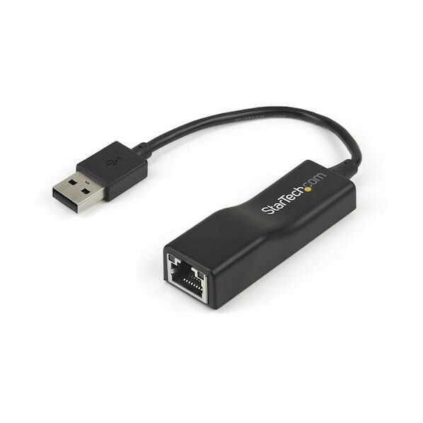 LANアダプター/USB 2.0/1x RJ45/10Mbps/100Mbps/ブラック USB2100 1個