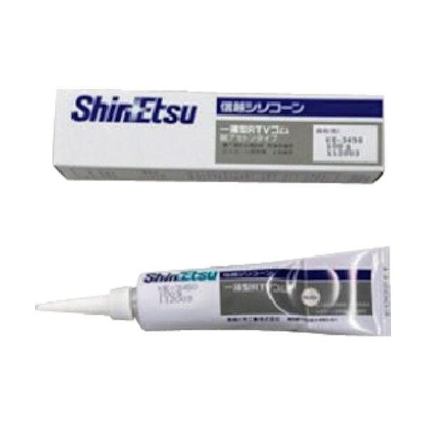 信越化学工業 シーリング 低分子シロキサン低減タイプ 100g KE3450-100 1点...