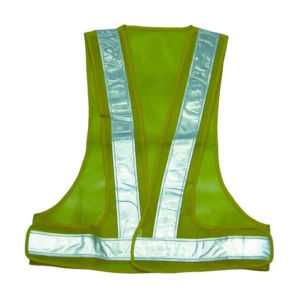 パトベストタイプIIIイエロー/白反射 367 x 305 x 28 mm A-0605-Y 1