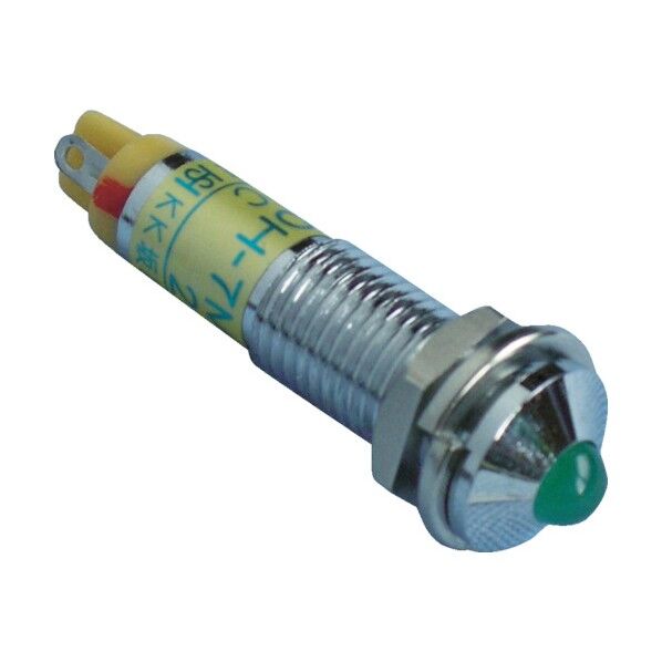 メタルフレーム形LED表示灯DOH-7MTDC24V緑φ71個 DOH7MTDC24VG 1個