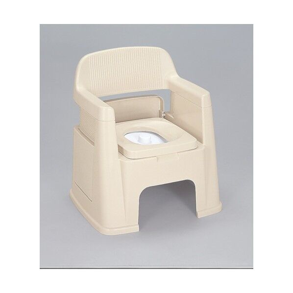 ポータブルトイレ背もたれ型