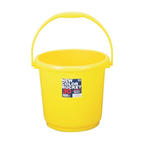 ニューカラーバケツB-10 イエロー 2026 1点
