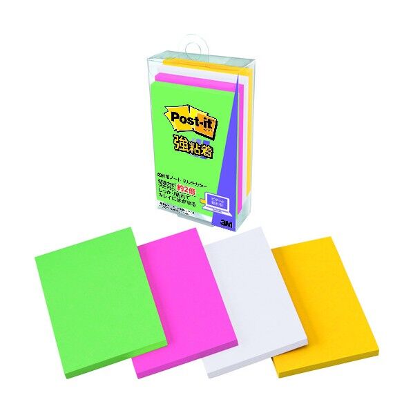 ポスト・イット強粘着見出しマルチカラー8 656SS-MC-8 1個