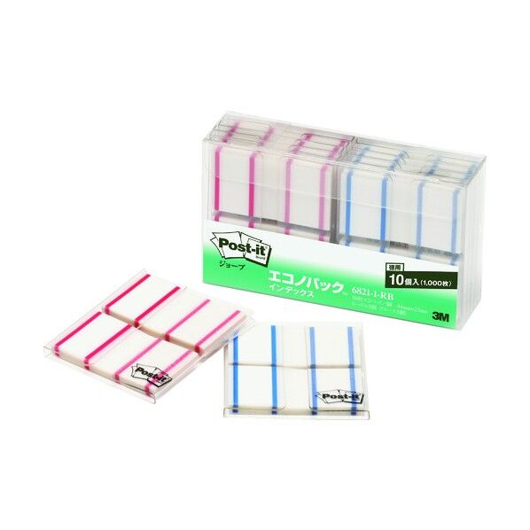 ポストイット ジョーブエコノパックTM 6821-1-RB 1000枚
