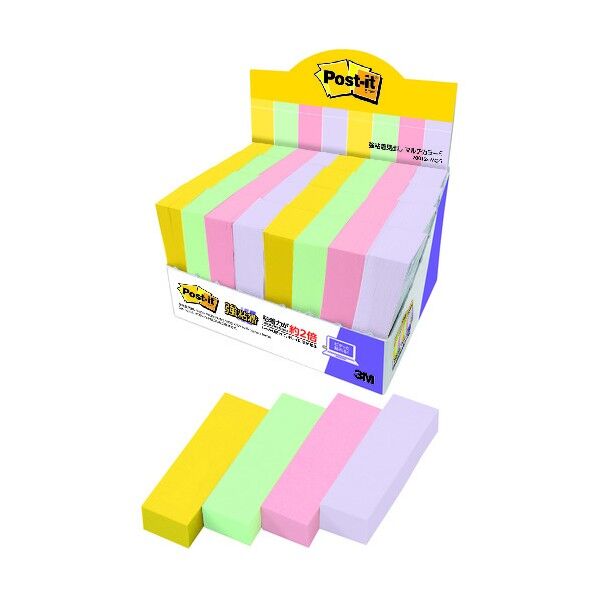 ポスト・イット強粘着マルチカラー5増量 7001SS-MC-5 1個