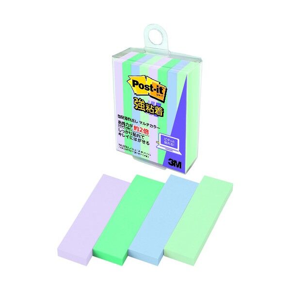 ポスト・イット強粘着見出しマルチカラー2 700SS-MC-2 1個