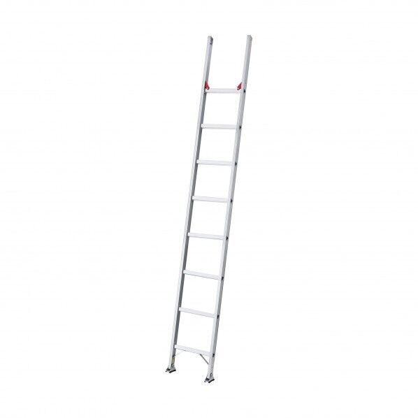 ※法人専用品※長谷川工業 1連はしご ラクノリ 全長3.09m LT1-31a 1台...