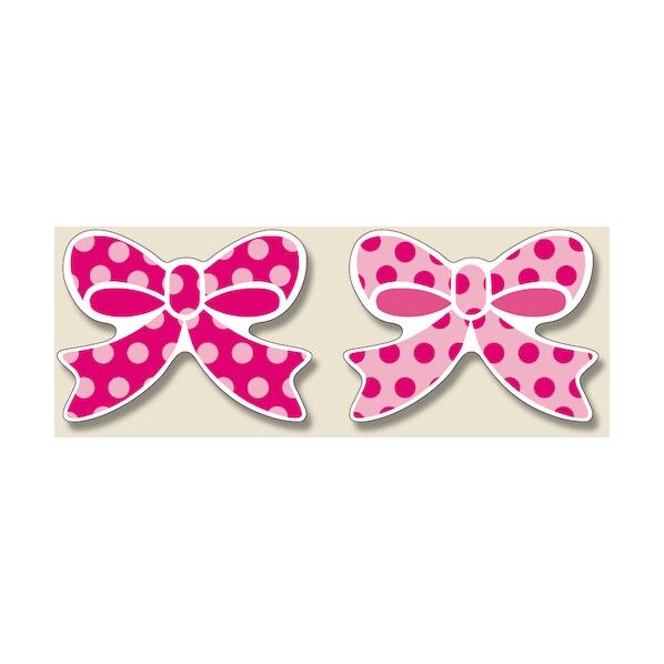 ギフトシール リボンピンクドット S 7063892 1点