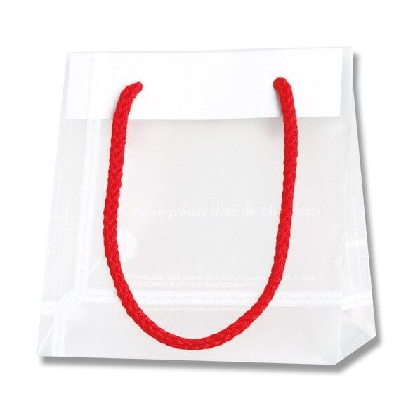 手提げポリ袋 ポリバッグ ルバン 表記入り 3S 006632860 20枚