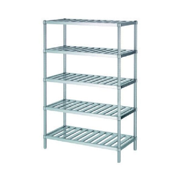 ステンレスラックスノコ棚5段 RS5型 SUS430