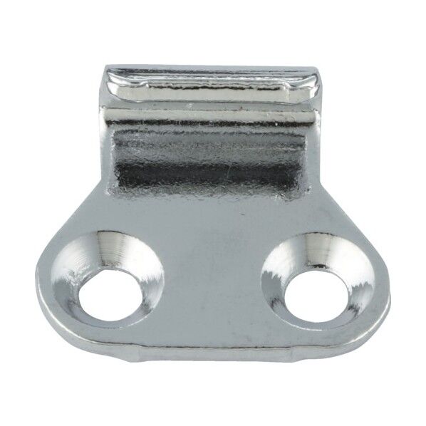 ファスナー用フック 材質:鋼、表面処理:クロムメッキ