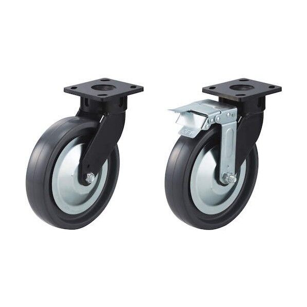 (200130060)重量用キングピンレスキャスター(ダーコキャスター) SUG-31-KP-406-PD 1点