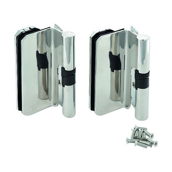 ステンレス鋼製 ガラスドア用グラビティー蝶番XL-GH02-120型