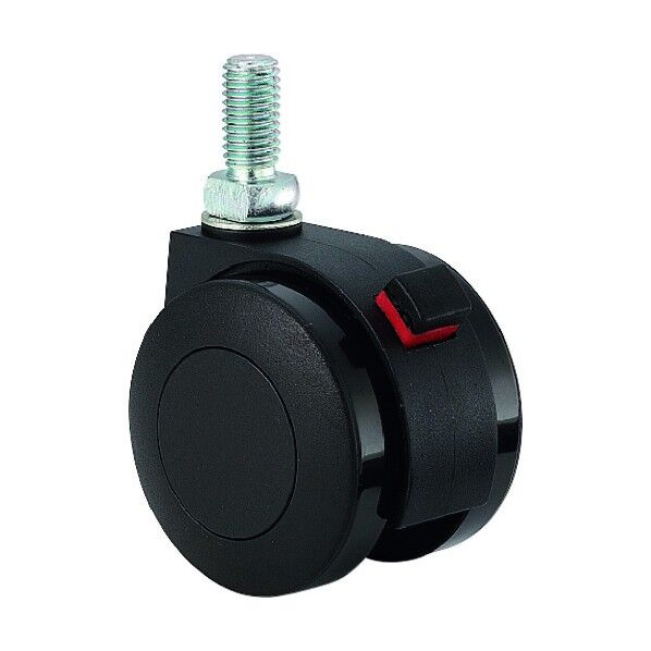 ランプ印 キャスター FP55型 ねじ込みタイプ キャスター FP55N10SR(200-133-270) 1個