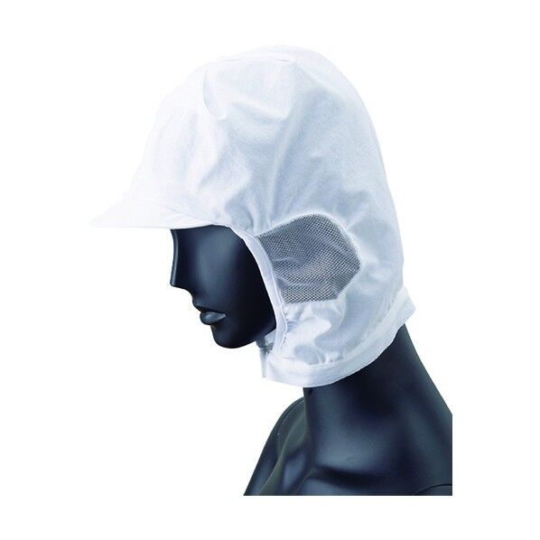 ショート頭巾 ホワイト