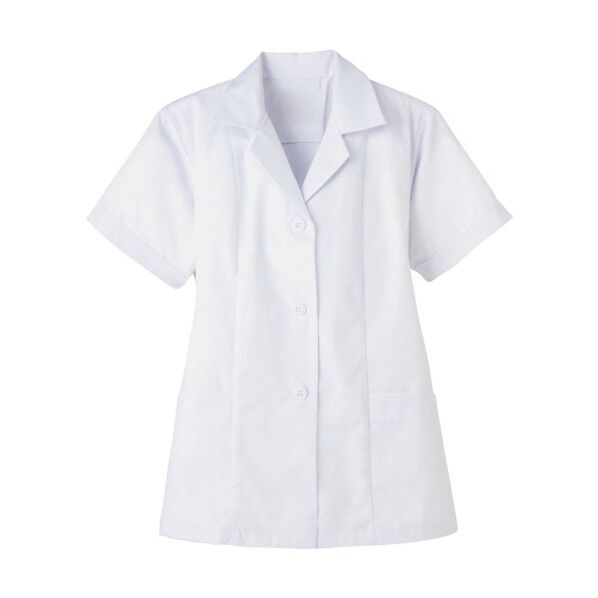 女子調理衣 半袖 抗菌 FA3375L 1点