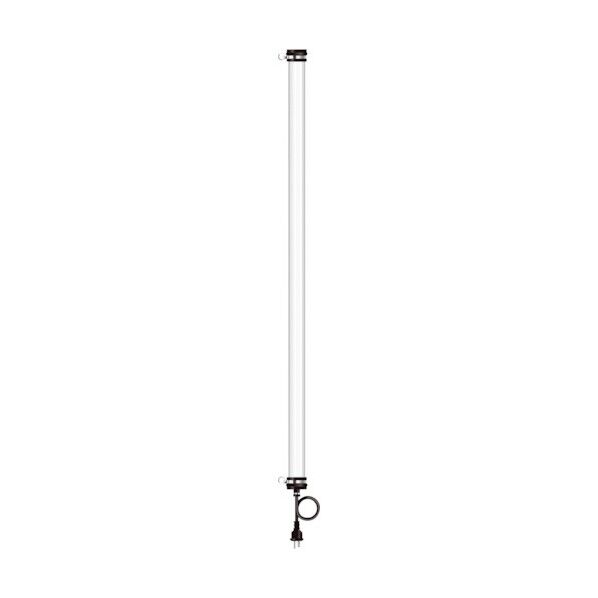 セフティー電気用品 SAFETY 仮設工事専用LED シリンダーライト 蛍光灯40W相当 100Vプラグ S401-CLN 1点