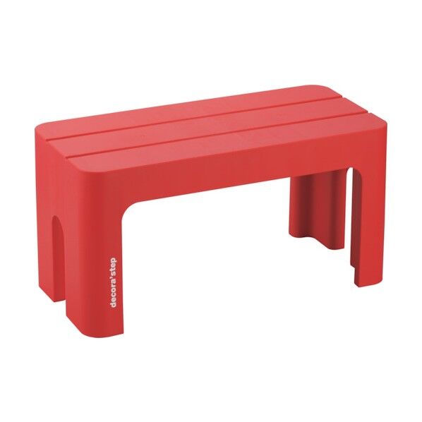 デコラステップ トール L レッド DS-TLRE 1点