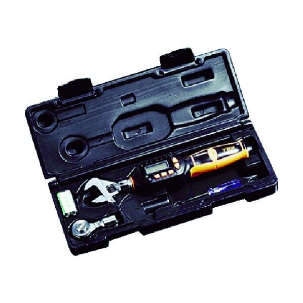 モンキ形・ラチェット形デジタルトルクレンチセット(ヘッド交換式)