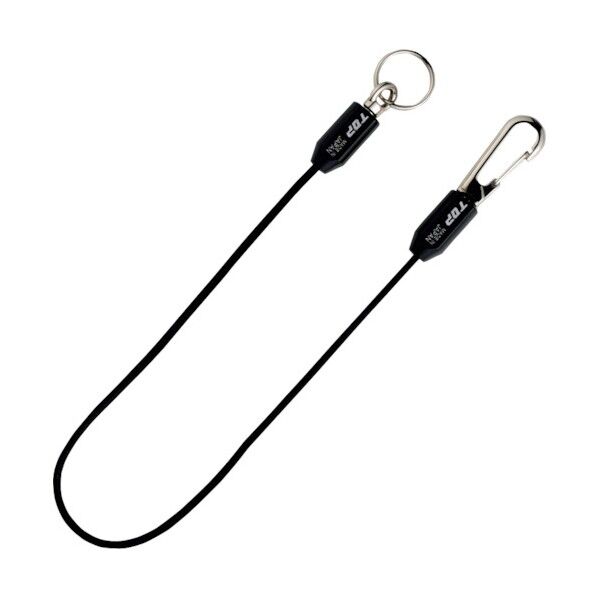 TOP ゴム製スリムセーフティコード ブラック SFC-250BK 1点