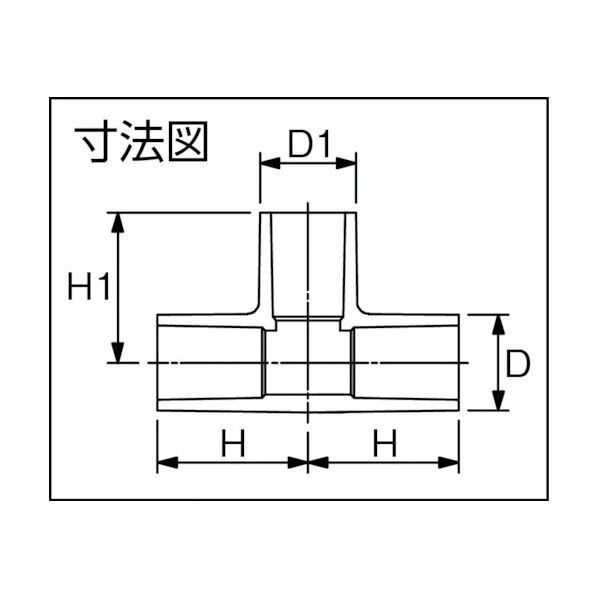 塩ビTS継手 チーズ