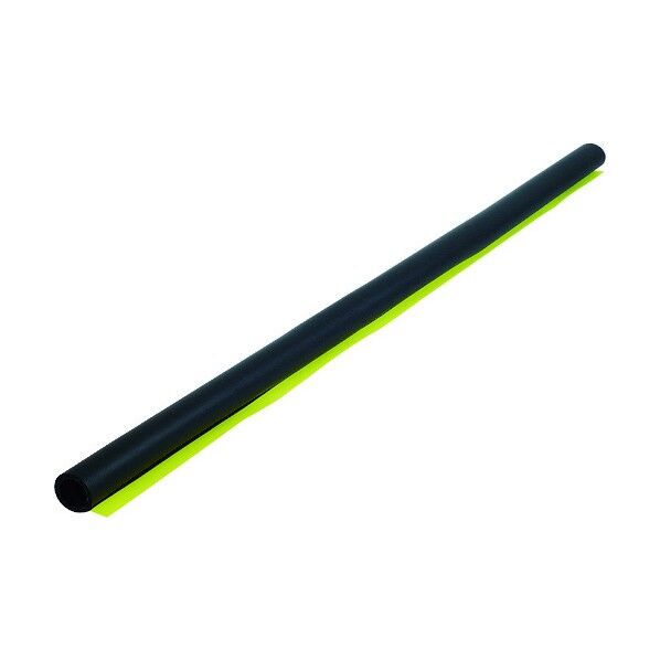 トラスコ(TRUSCO) TRUSCO 安心クッション 丸型 テープ付き 27mm ブラック 900 x 37 x 37 mm 20...