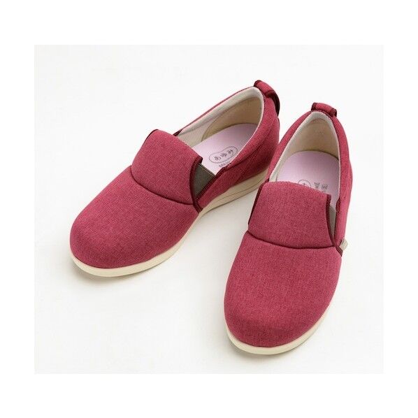 ゆったり簡単スリップオン 5E ラズベリー S(21.0~21.5CM) 70530350021 1点