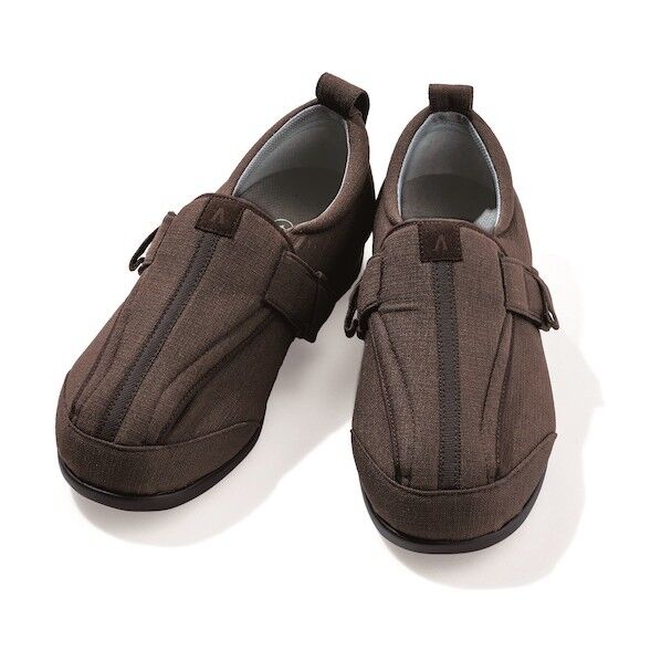 つま先ひろびろサポート 5E ブラウン LL(24.0～24.5CM) 70570220051   1点