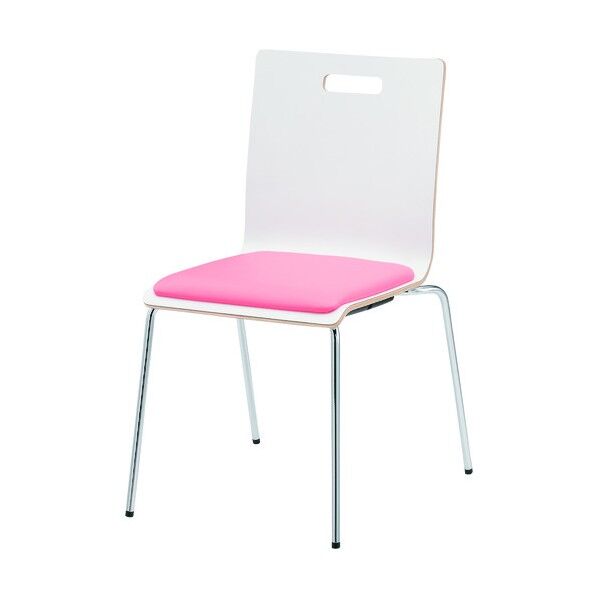 リフレッシュチェア PM-50MPL-WH パステルピンク(レザー) PM-50MPL-WH-PP 1点