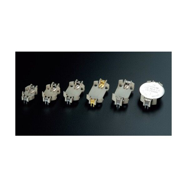 コイン電池ホルダー HU2032-G-T 1点