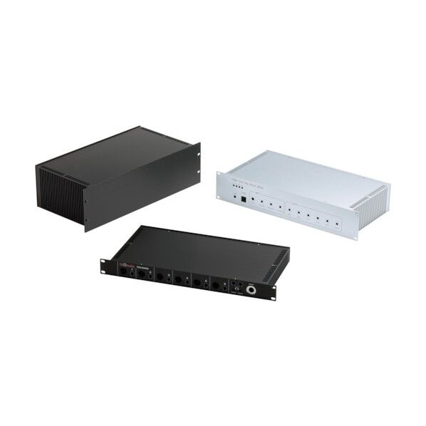 縦型ヒートシンク式ラックケース HYR44-43-23BB 1点