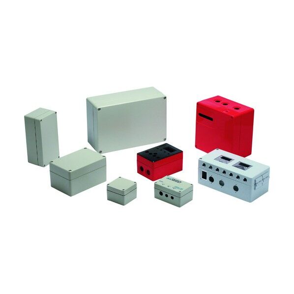 防水・防塵アルミダイキャストボックス AD8-8-6 1点