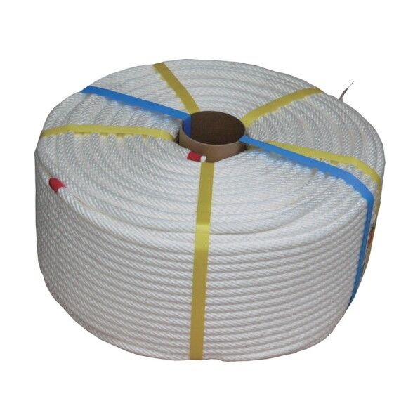 ビニロン金剛打ロープ 12mmX200m 364242 1点