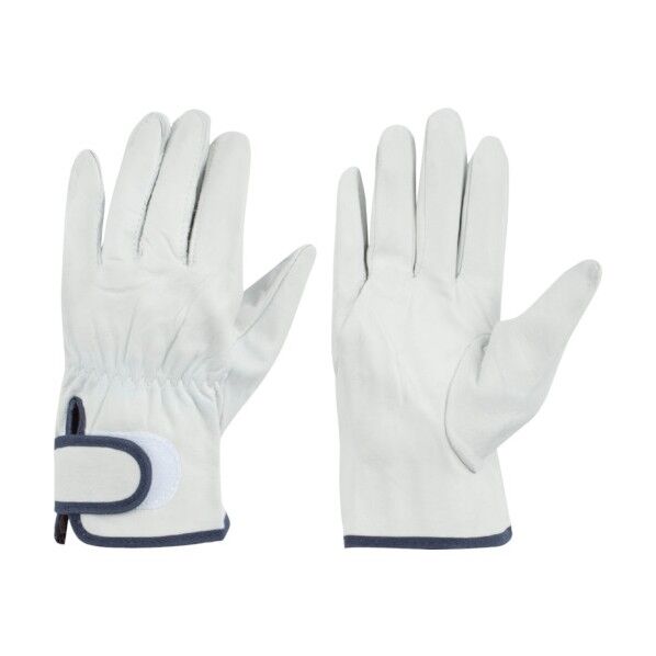 牛表革手袋 マジック付