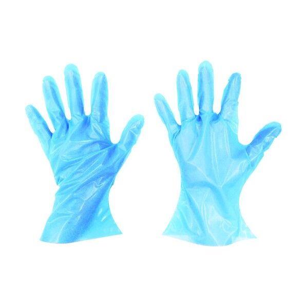 東京パック S-HYBRIDグローブマイジャストL ブルー BHMJ-L 200枚