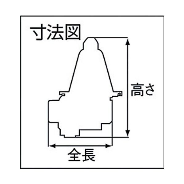 戸別給水用減圧弁20A 181 x 156 x 112 mm 1