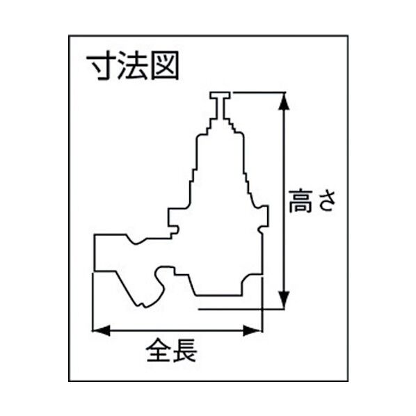 ヨシタケ 水用減圧弁ミズリー15A 216 x 113 x 112 mm GD-24GS-15A...