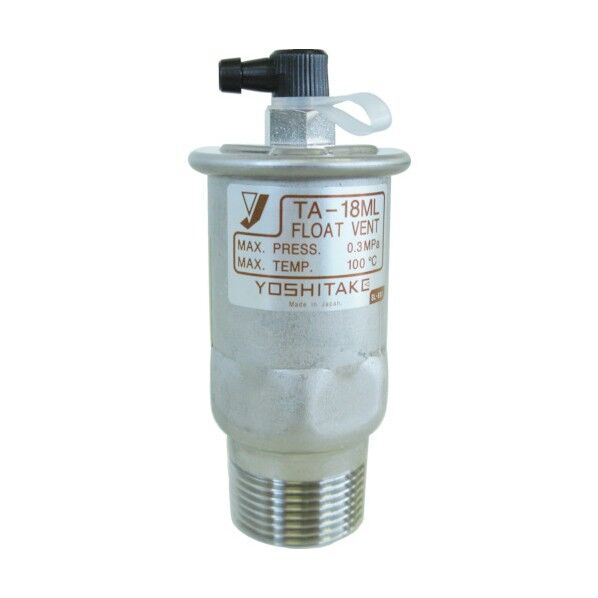 ヨシタケ ステンレス製冷温水用空気抜弁 10A TA-18ML-10A 1個