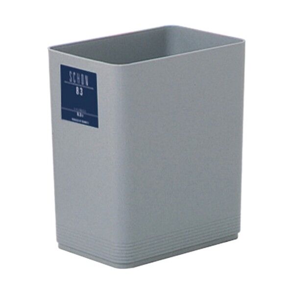 ゴミ箱シャン83エコ ライトグレー DS-218-408-8 1点