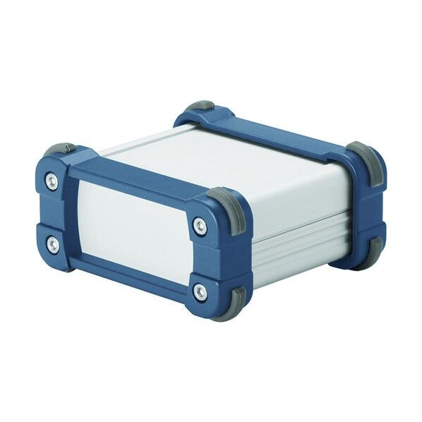 コーナーガード付アルミケースアルミパネルタイプ シルバー/インディゴ EXP20-12-14SI 1点